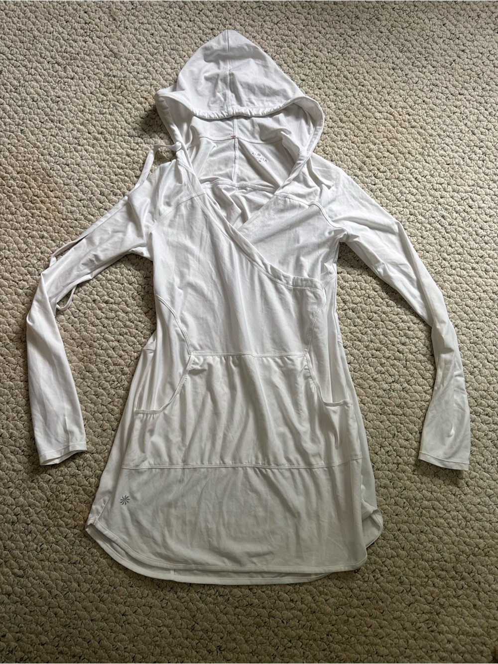 Athleta Hooded Long Sleeve Tunic
